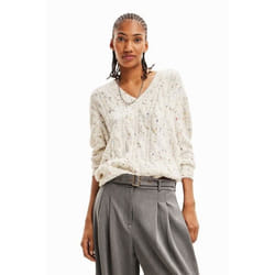 Pull oversize tresses femme Desigual