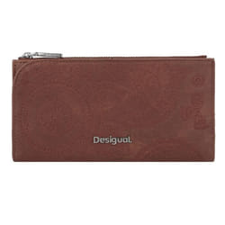 Porte-monnaie Desigual - Modèle WALLETS - Couleur marron - Fermeture à pression