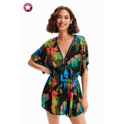 Robe chemise femme Desigual Tropical Party