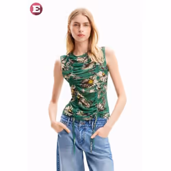 T-shirt femme Desigual Cretu