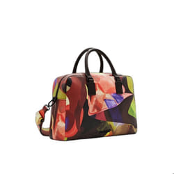 Desigual Sac à épaule bandoulière multicolore vert pour femme - Camo Lacroix Crossbody Bag Dark Kaki 286126