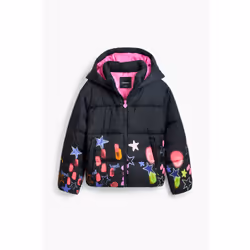 Doudoune à capuche fille Desigual