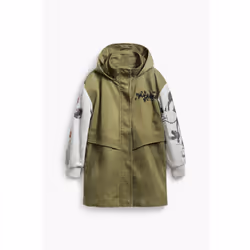 Parka à capuche fille Desigual Mickey