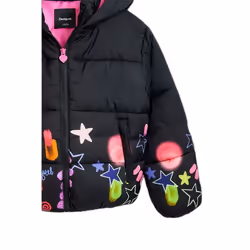 Doudoune à capuche fille Desigual