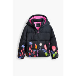 Doudoune à capuche fille Desigual