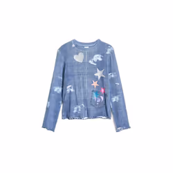 T-shirt fille Desigual Sally
