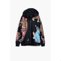 Sweatshirt à capuche femme Desigual Lacroix