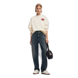Sweatshirt femme Desigual Mickey Mouse
