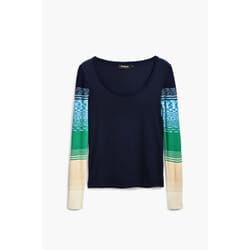 T-shirt manches longues femme Desigual Churchill