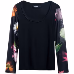 T-shirt manches longues femme Desigual Flint