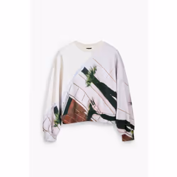 Sweatshirt femme Desigual Patch