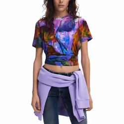 T-shirt femme Desigual Yellowstone