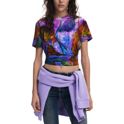 T-shirt femme Desigual Yellowstone