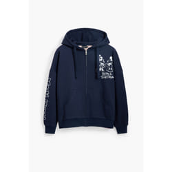 Sweatshirt à capuche femme Desigual Mickey