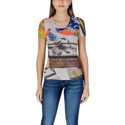 T-shirt femme Desigual Collage