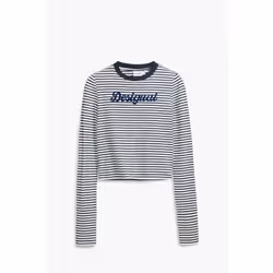 T-shirt manches longues femme Desigual Wisconsin