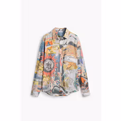 Chemise manches longues Desigual Color