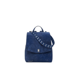 Desigual Sac à dos de loisirs bleu foncé pour femme - Sierra Sumy Mini Backpack Azul Noche 315854