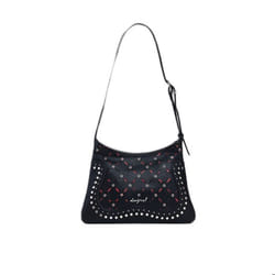 Sac bandoulière - DESIGUAL - Yankee Manaos - Noir - 100% Polyuréthane - Zippée