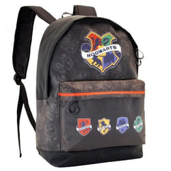 Sac à Dos - Harry Potter - Poudlard - 41x30x18 cm - Bretelles Rembourrées - Poche Avant