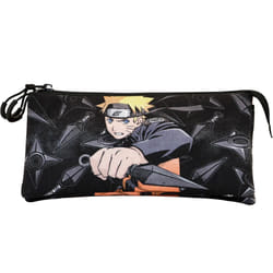 Trousse triple enfant Educa Borras Naruto Shippuden Uzumaki