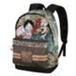 Sac à dos One Piece Map - KARACTERMANIA - HS FAN 2.0 - Brun - Blanc - Compatible A4