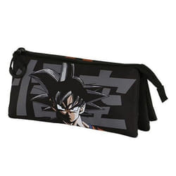 Trousse - Dragon Ball Z - Goku Legend - Triple Compartiment - Licence Officielle - 23x11x7 cm