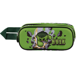 Trousse 3D double enfant Karactermania Marvel Avengers Hulk Greenmass