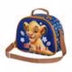Sac Repas 3D - Disney Roi Lion Little Face - Bleu - Taille Unique