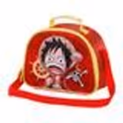 Sac Repas 3D - One Piece Luffy - Rouge- Taille Unique