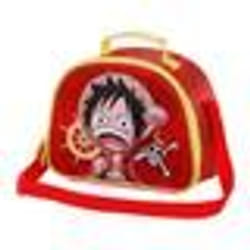 Sac Repas 3D - One Piece Luffy - Rouge- Taille Unique