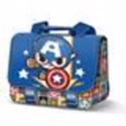 Cartable 2.0 - Marvel Captain America Punch - Bleu - Taille Unique