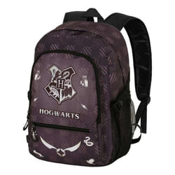 Sac à dos Harry Potter Hogwarts Fight FAN 2.0 - KARACTERMANIA - Enfant - Brun - Blanc - 18x31x44cm