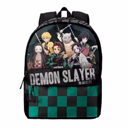 Sac à dos HS FAN 2.0 - KARACTERMANIA - Demon Slayer Kimetsu no Yaiba - Noir - Mixte - Polyester