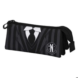 Trousse Triple FAN 2.0 - Mercredi Uniform - Noir- Taille Unique