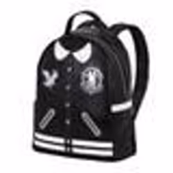 Sac à dos Casual - Mercredi Varsity Casual - Noir- Taille Unique