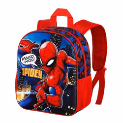 Sac à dos 3D Petit - Marvel Spiderman Mighty - Rouge - Taille Unique