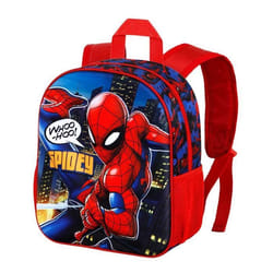 Sac à dos 3D Petit - Marvel Spiderman Mighty - Rouge - Taille Unique