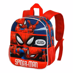 Sac à dos 3D Petit - Marvel Spiderman Stronger - Rouge - Taille Unique