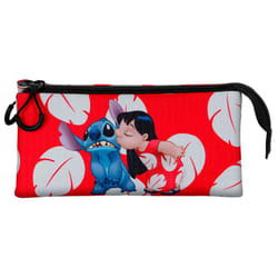 Trousse triple enfant Karactermania Disney Stitch Kiss