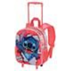 Sac à dos 3D à Roulettes Petit - Disney Lilo et Stitch Thing - Rose - Taille Unique