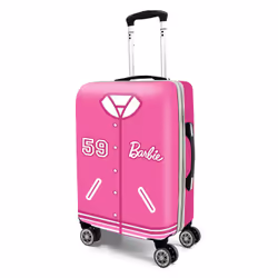 Sac trolley à 4 roues fille Karactermania Barbie Varsity ABS