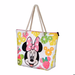 Sac de plage fille Karactermania Disney Minnie Fruits