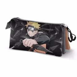 Trousse triple enfant Educa Borras Naruto Shippuden Weapons