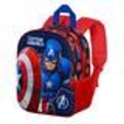 Sac à Dos 3D Elite - Marvel Captain America Patriot - Multicolore - Taille Unique