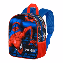Sac à Dos 3D Elite - Marvel Spiderman Wall - Rouge - Taille Unique