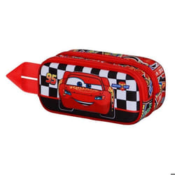 Trousse Double 3D - Disney Cars 3 Racer - Rouge - Taille Unique