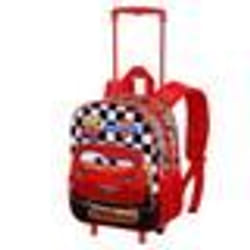Sac à dos 3D à Roulettes Petit - Disney Cars 3 Racer - Rouge - Taille Unique