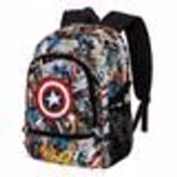 Sac à dos Fight FAN 2.2 - Marvel Captain America Comic - Multicolore - Taille Unique