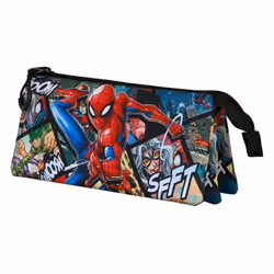 Trousse Triple - Marvel Spiderman Panels - Multicolore - Taille Unique